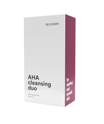 AHA Cleansing set, AHA cleansing foam 200 ml + AHA toner 200 ml