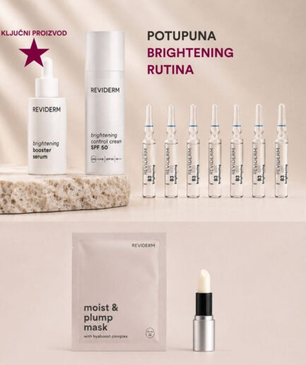 Brightening rutina